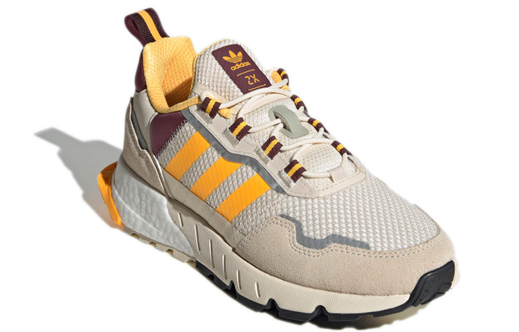 WMNS) adidas ZX 1K Boost 'Wonder White Solar Gold' H00442