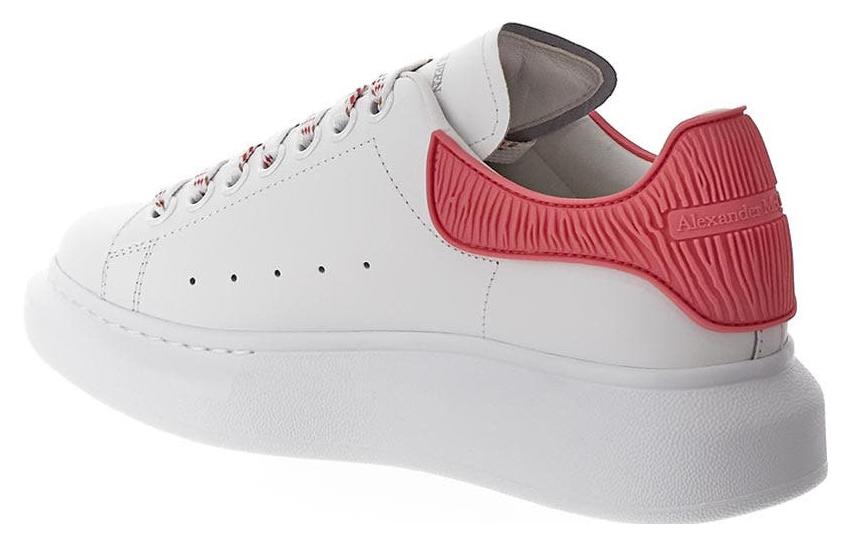WMNS) Alexander McQueen Oversized Shoes 'Cream White Red