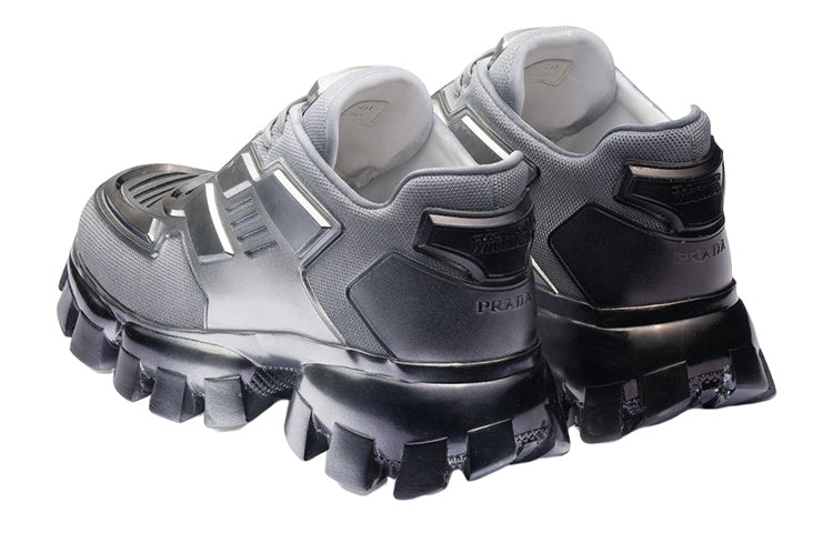 WMNS) PRADA Cloudbust Thunder Sneakers 'Silver Grey Ombre