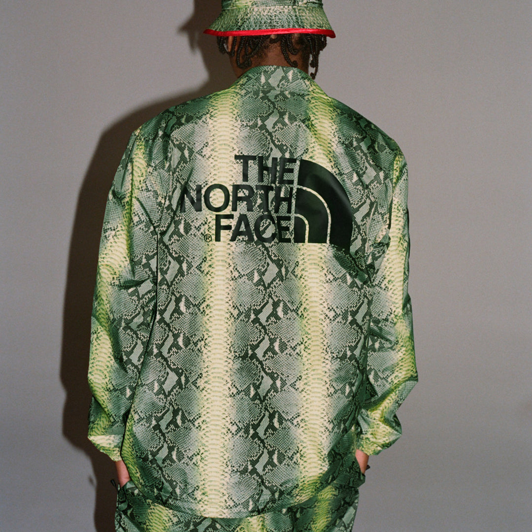 Supreme x The North Face Snakeskin Taped Seam Coaches Jacket
