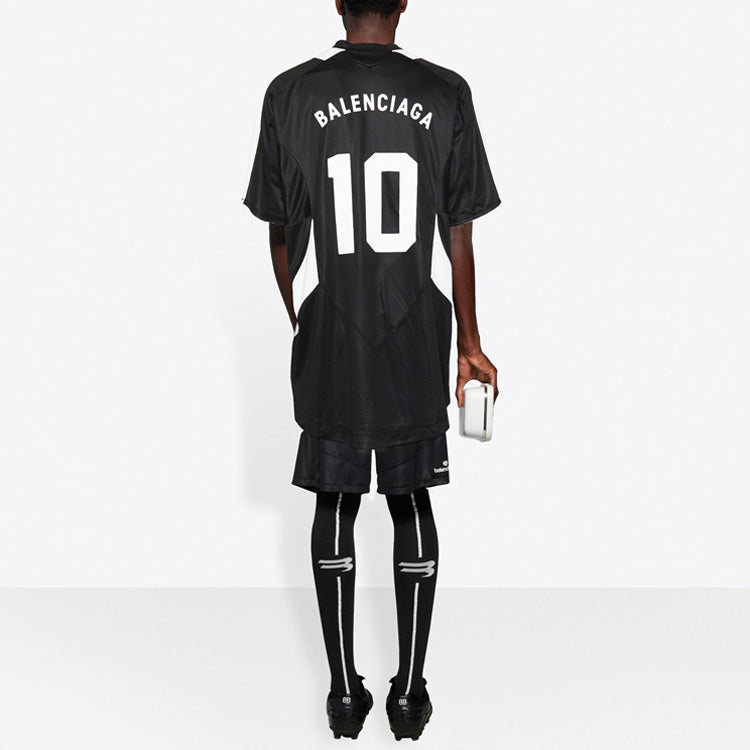 Balenciaga Sporty B Soccer Short 'Black' 641611TJV051070