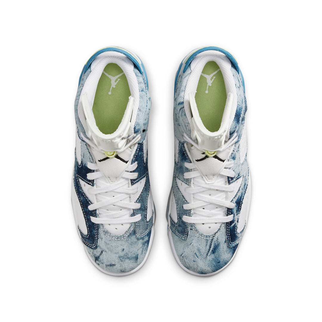 GS) Air Jordan 6 Retro 'Washed Denim 2022' DM9045-100