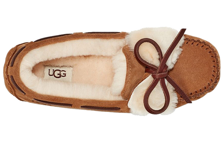WMNS) UGG Dakota Double Bow (Bowknot) Chestnut 1118913-CHE