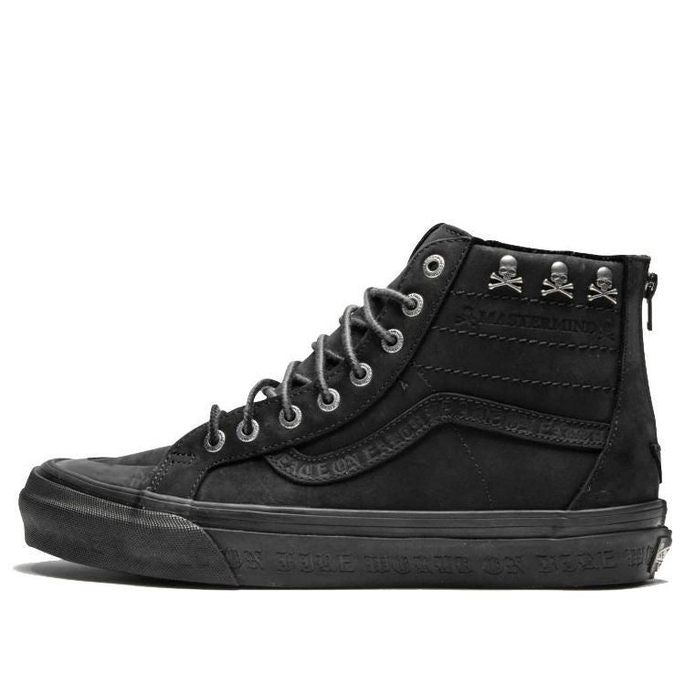 Vans Kith x Mastermind World x SK8-HI Reissue Zip LX 'Black