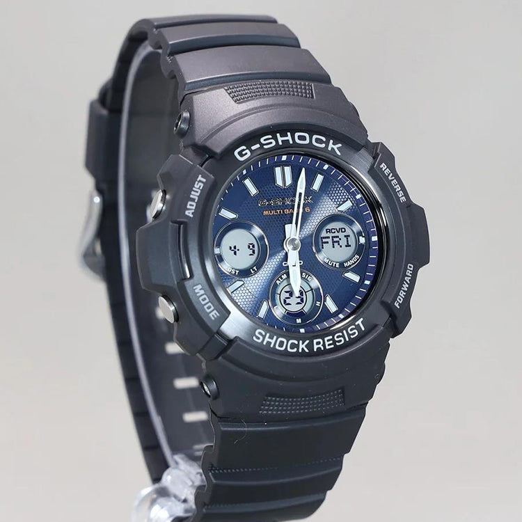CASIO G-Shock Analog-Digital 'Blue' AWG-M100SB-2AJF