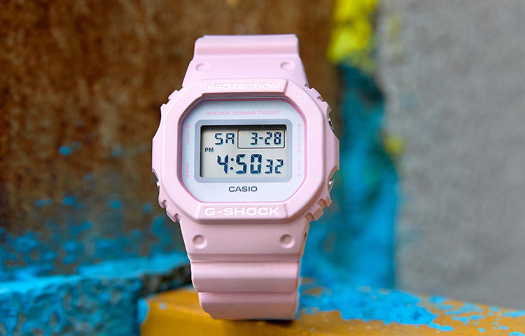 CASIO G-Shock Square 'Pink' DW-5600SC-4