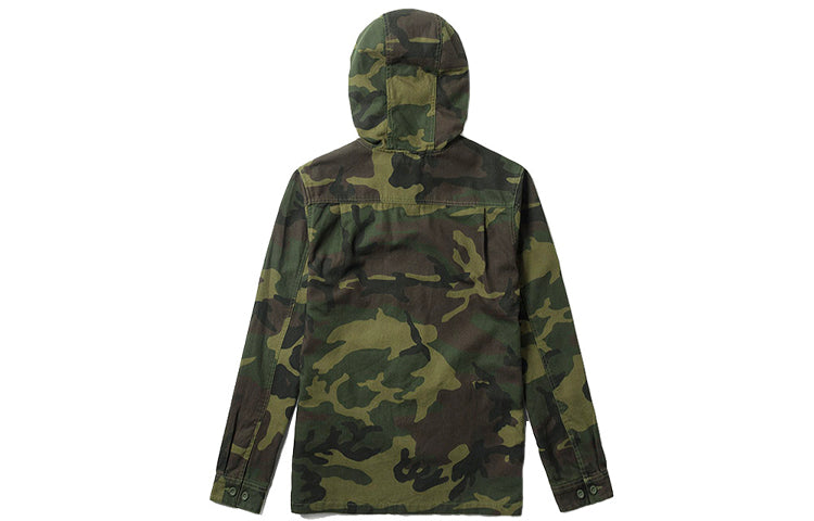 Men's Vans hooded Coach Jacket Camouflage VN0A36JLTJS