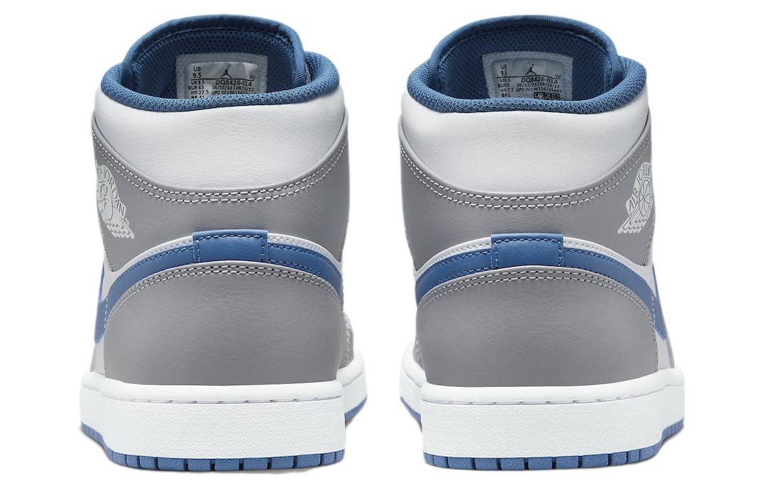 Air Jordan 1 Mid 'Cement Grey True Blue' DQ8426-014