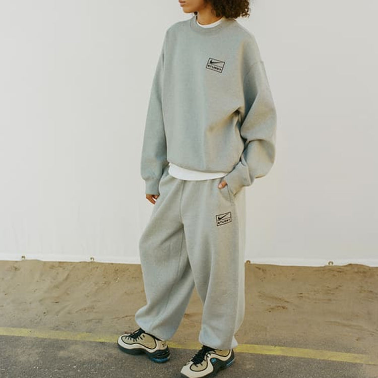 Nike x Stussy Sweatpants 'Dark Grey Heather' DO9340-063