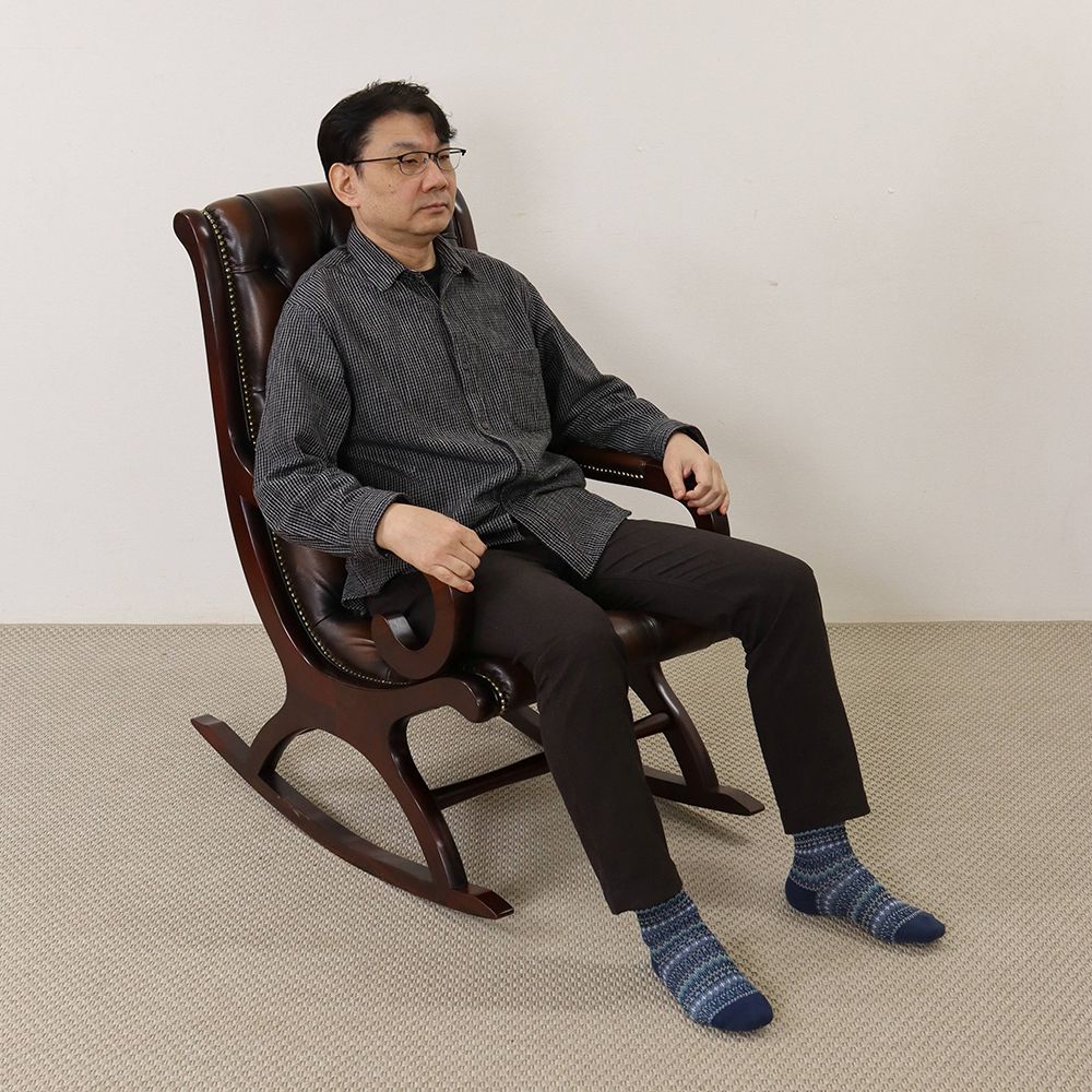 ワンランク上のカッコよさ♪ ロッキングチェア VC110-018