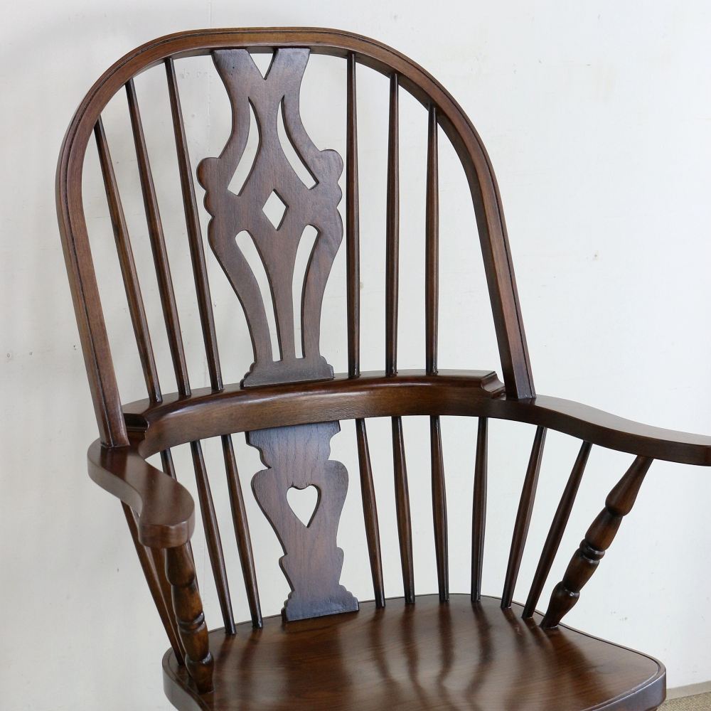 趣きのある佇まい♪ アンティーク風 ロッキングチェア MC2-JG329