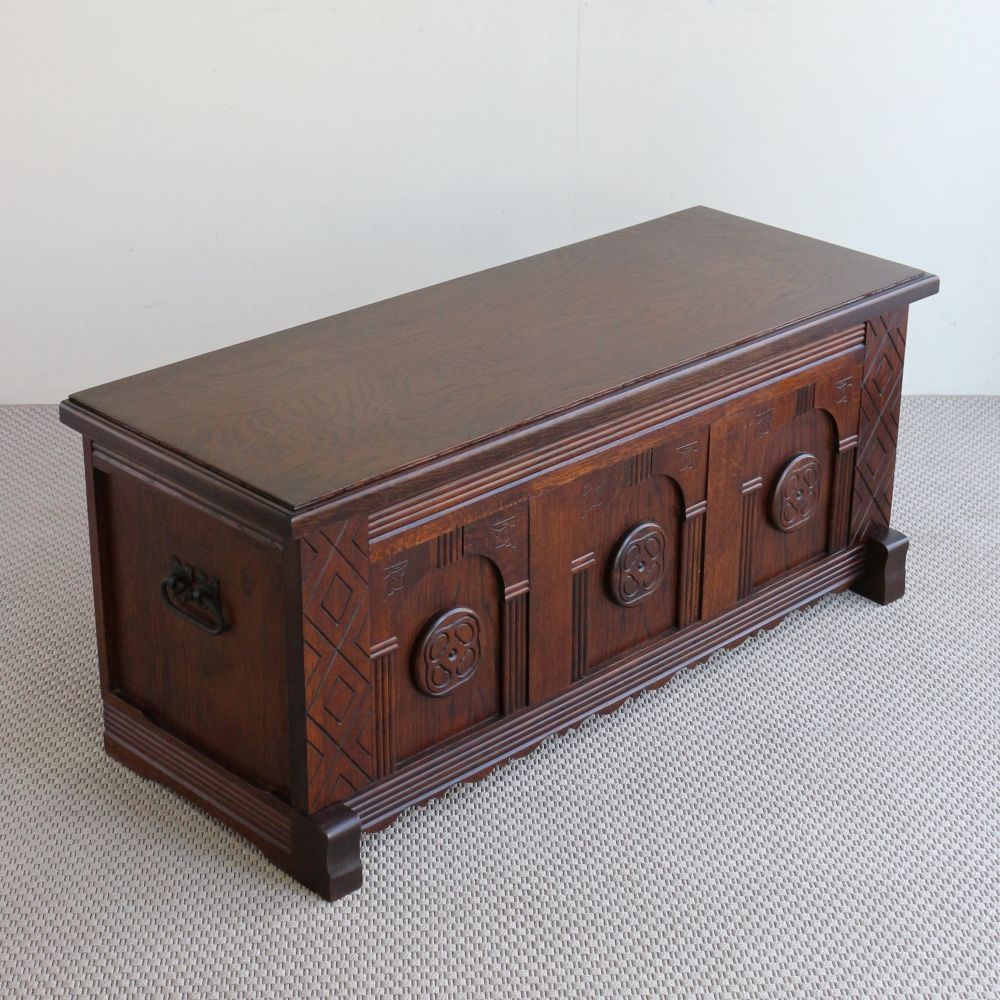 オシャレな収納ボックス♪ ブランケットボックス VC104-276