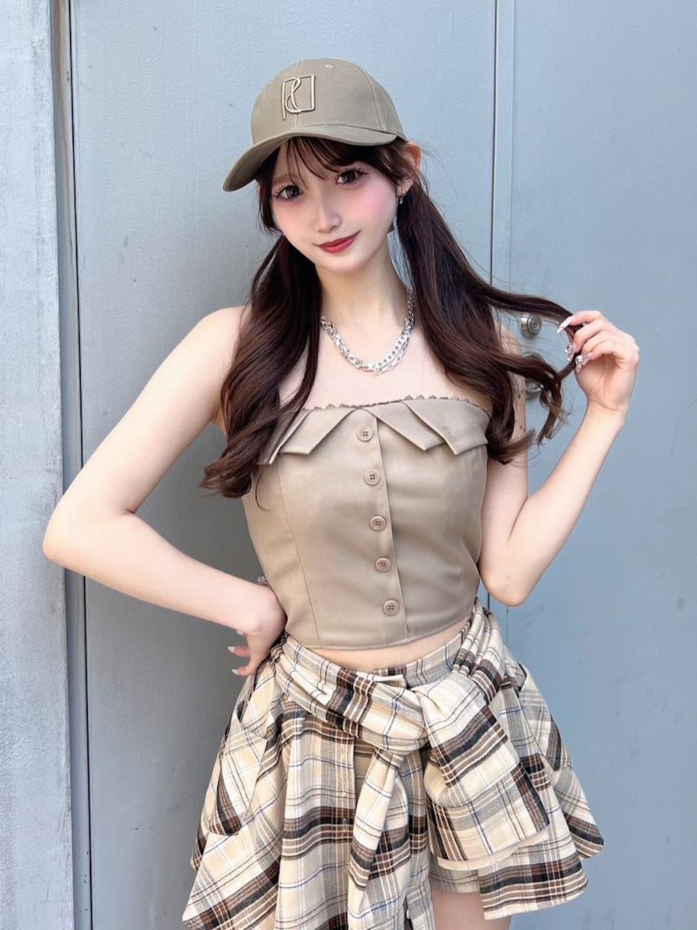 レイヤードチェックショートパンツ – Darich (ダーリッチ)