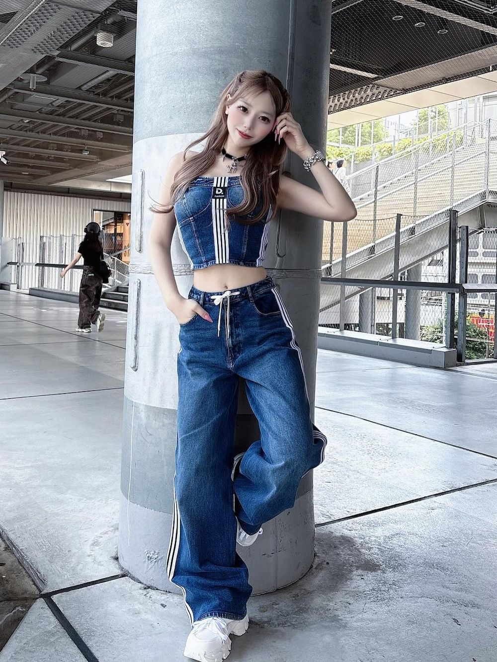 リメイクライクワイドデニムパンツ – Darich (ダーリッチ)