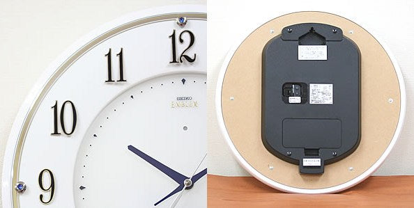 SEIKO EMBLEM セイコー エムブレム 電波掛け時計【HS543W】 – 正美堂時計店