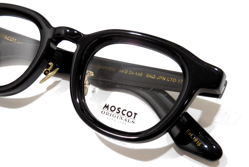 もう一つの日本限定モデルもカッコいい！MOSCOT 『 DAHVEN-JPN LTD17