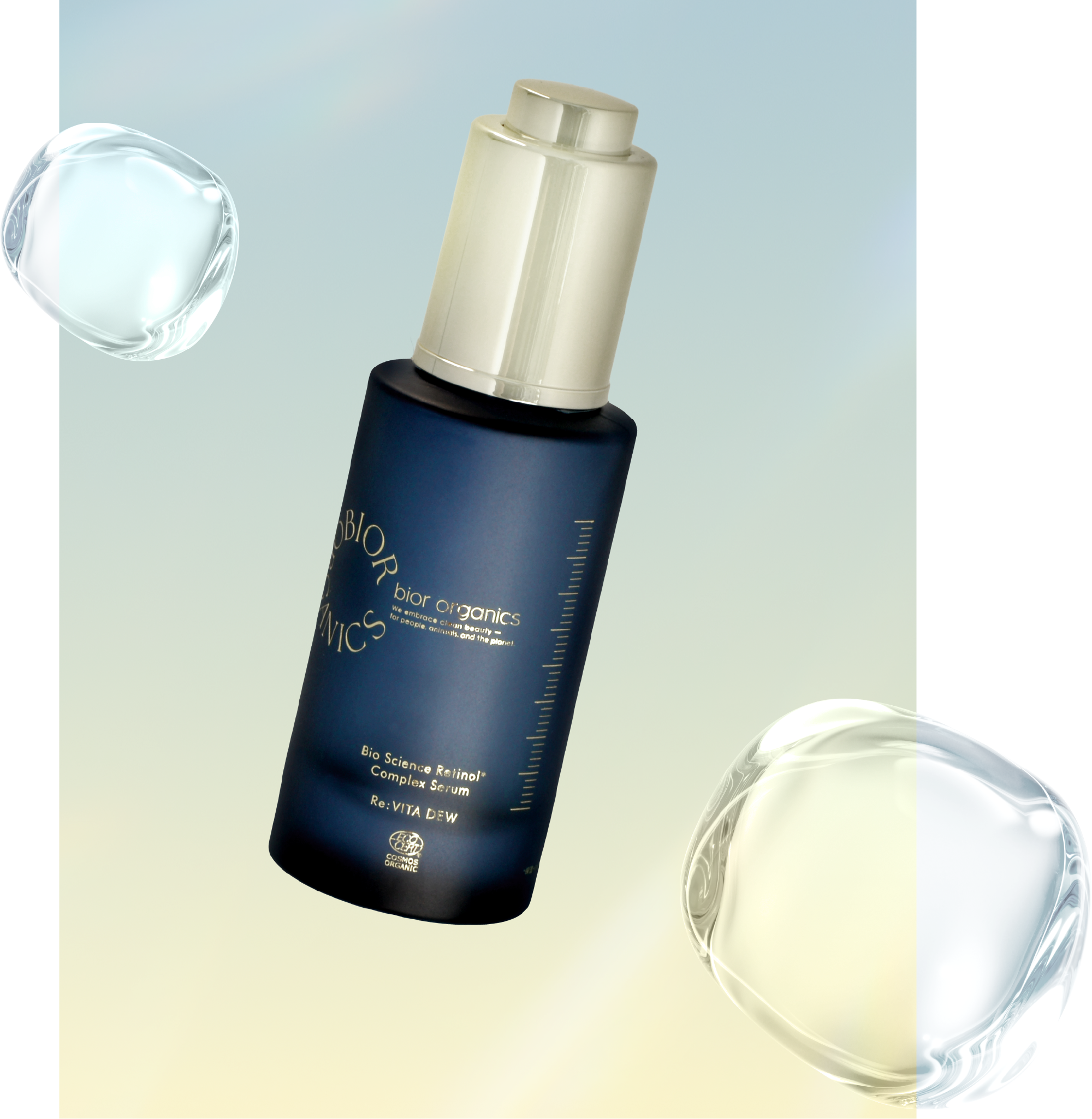 bior organics Pre:VITA DEW & Re:VITA DEW |「朝と夜の美容液