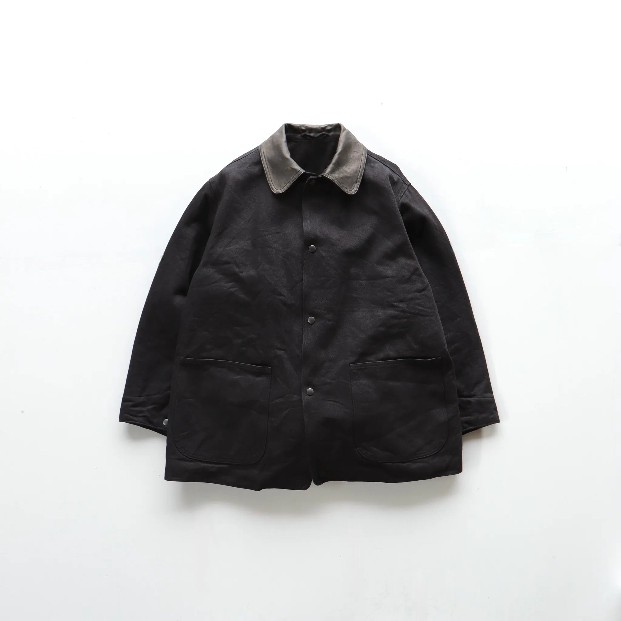 COMOLI モールスキンとデニム/レザーのジャケット – CASANOVA&CO