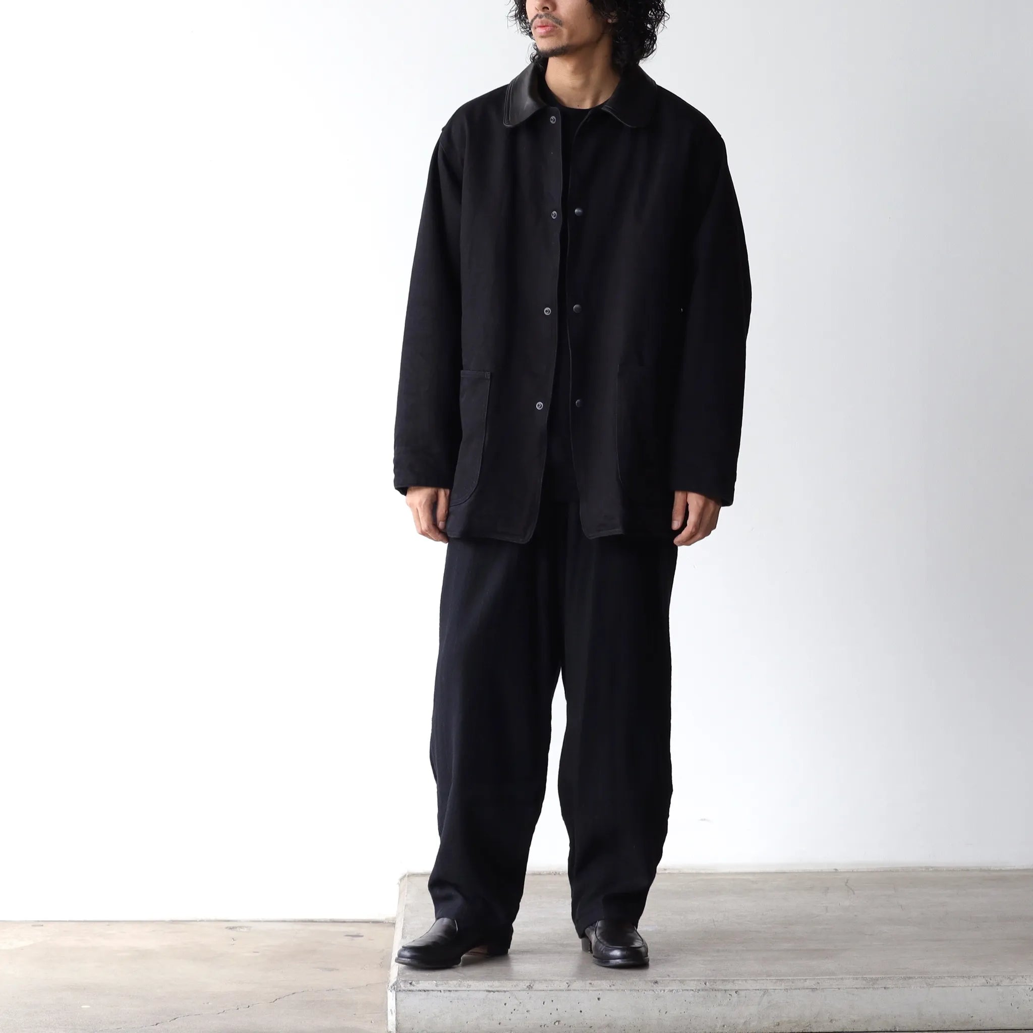 COMOLI モールスキンとデニム/レザーのジャケット – CASANOVA&CO