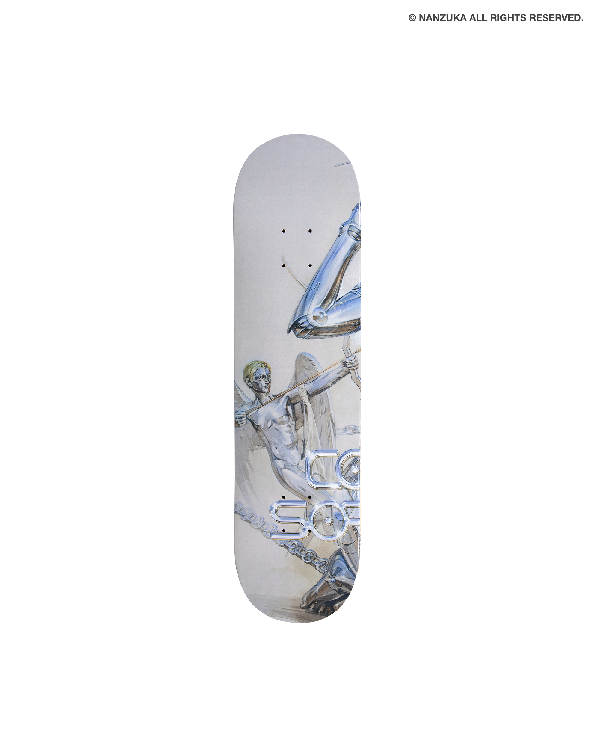 Complex | Hajime Sorayama | Skull Skateboard Triptych | Skate Decks