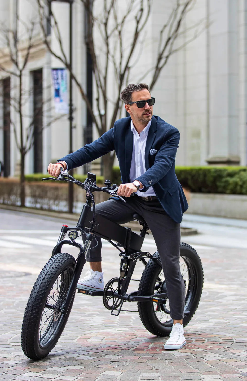 MOVE X｜次世代ファットタイヤ型E-bike｜折りたたみ電動アシスト自転車