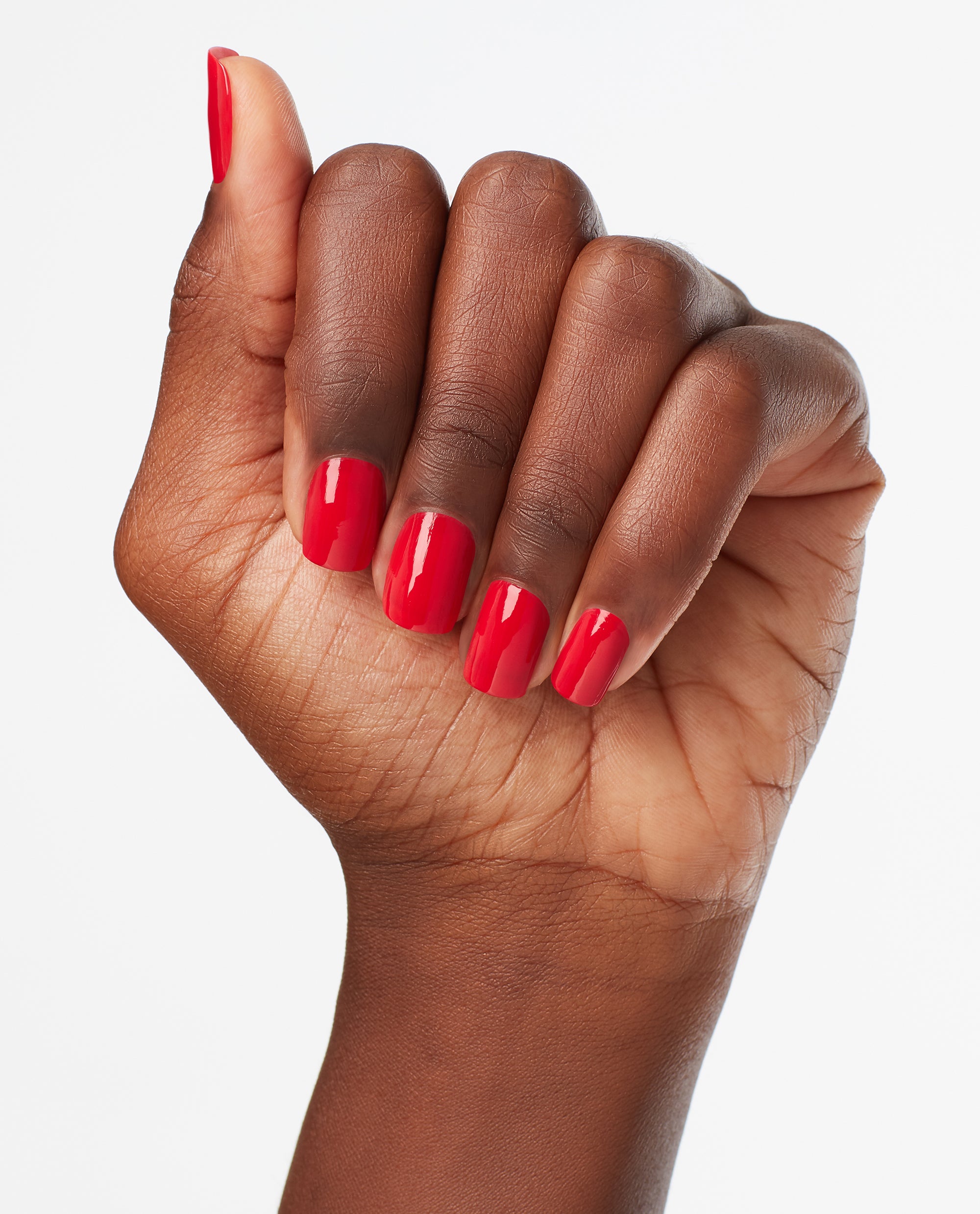 Red My Fortune Cookie - Nail Lacquer | Deep Red Nail Polish | OPI