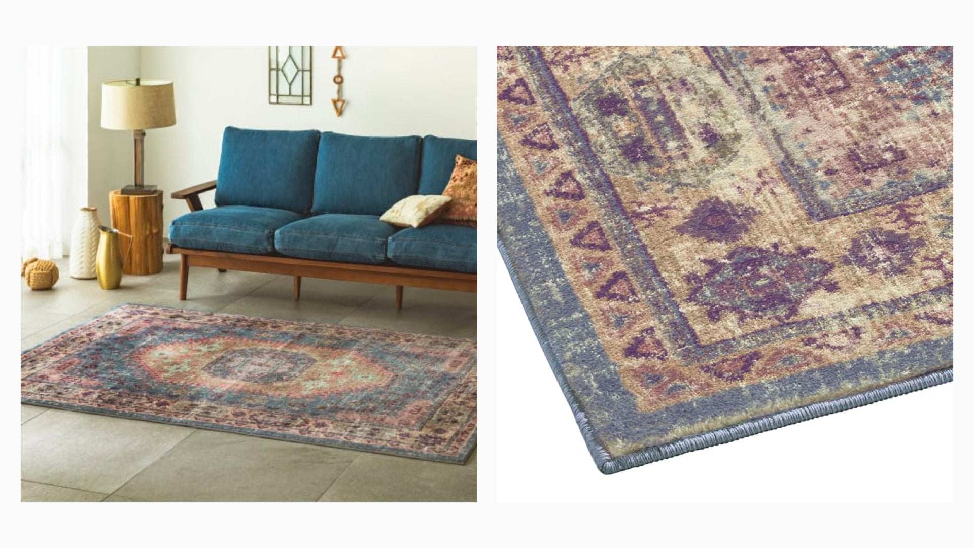 ウニコunicoアセナ ASENA(アセナ) ラグネイビー200×200cm ウニコunico