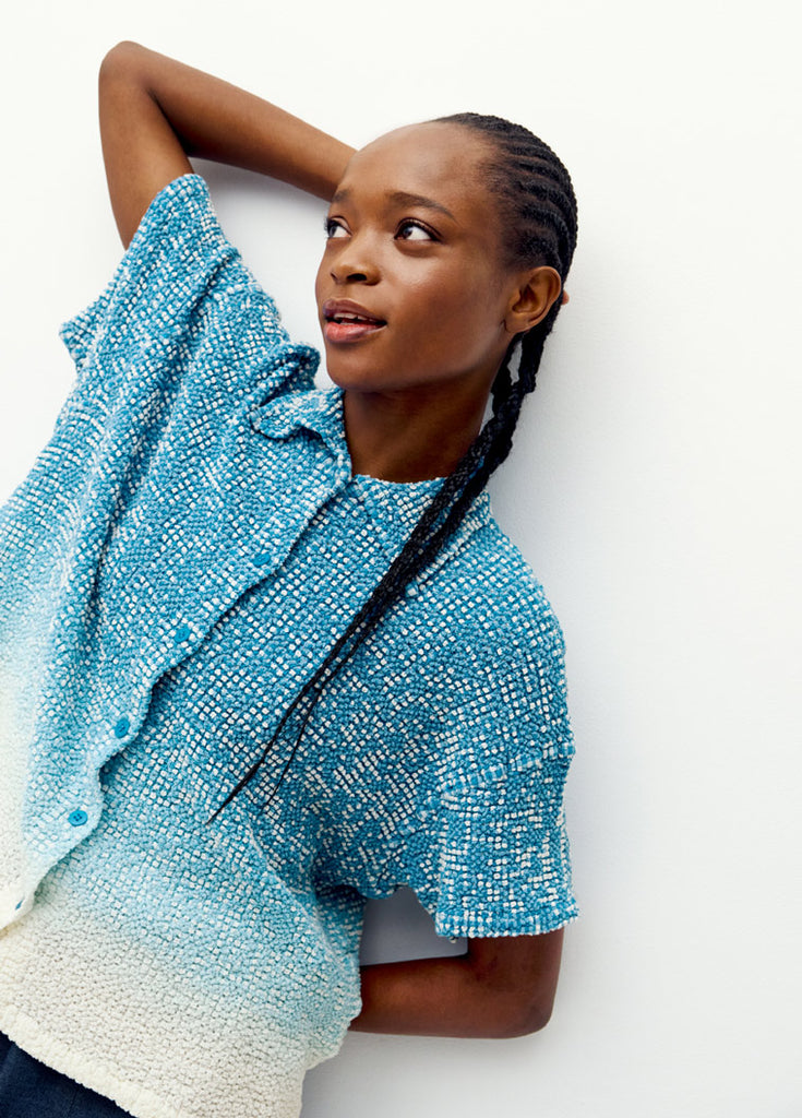 アイテムのご紹介「GRADATION GINGHAM CHECK CAULIFLOWER