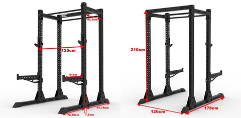 MBCパワーラック スタンダード210cm、MBCハーフラック スタンダード