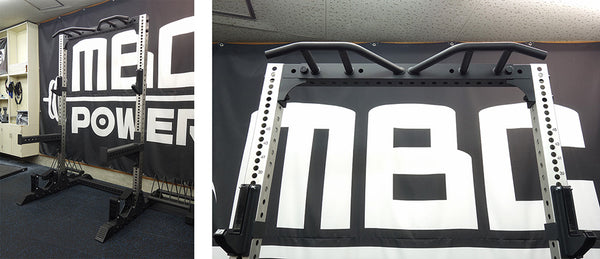MBC オリジナルラック トップマウントプルアップバー — MBC POWER SHOP