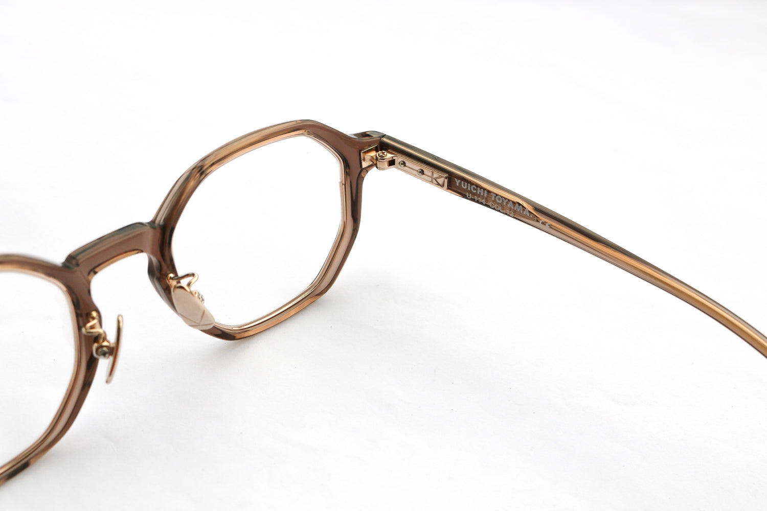 YUICHI TOYAMA. define collection U-113〝YVR〟U-114〝AMS〟 - 岡山眼鏡店