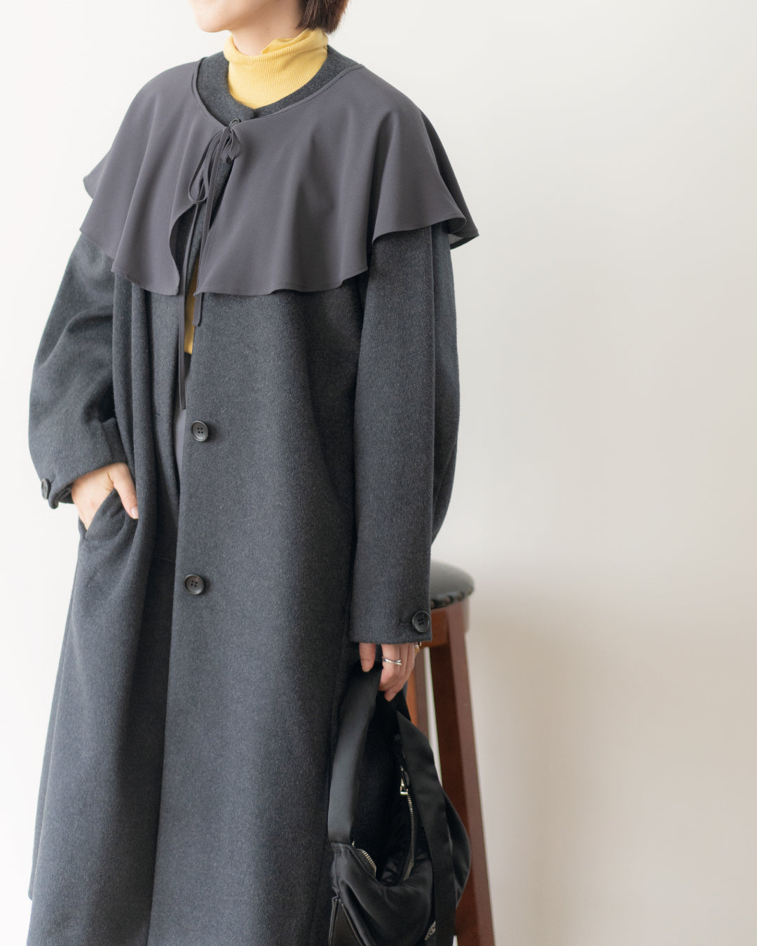 WINTER COAT STYLE | 洗えるコクーンコート｜BIANCA(ビアンカ) - SANYO