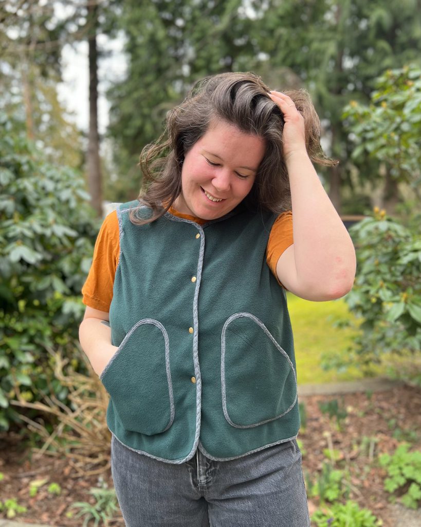 Wildwood Fleece Vest – Helen's Closet Patterns