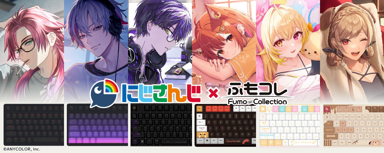 にじさんじ × ふもコレ ゲーミングマウスパッド ラトナ・プティ 2XL