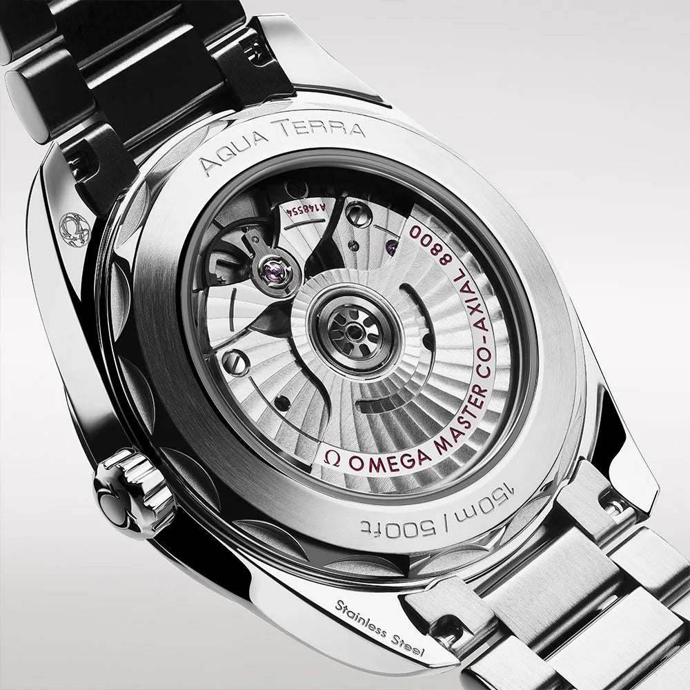 OMEGA】オメガ新作 シーマスター アクアテラ ブラックダイアル(黒文字
