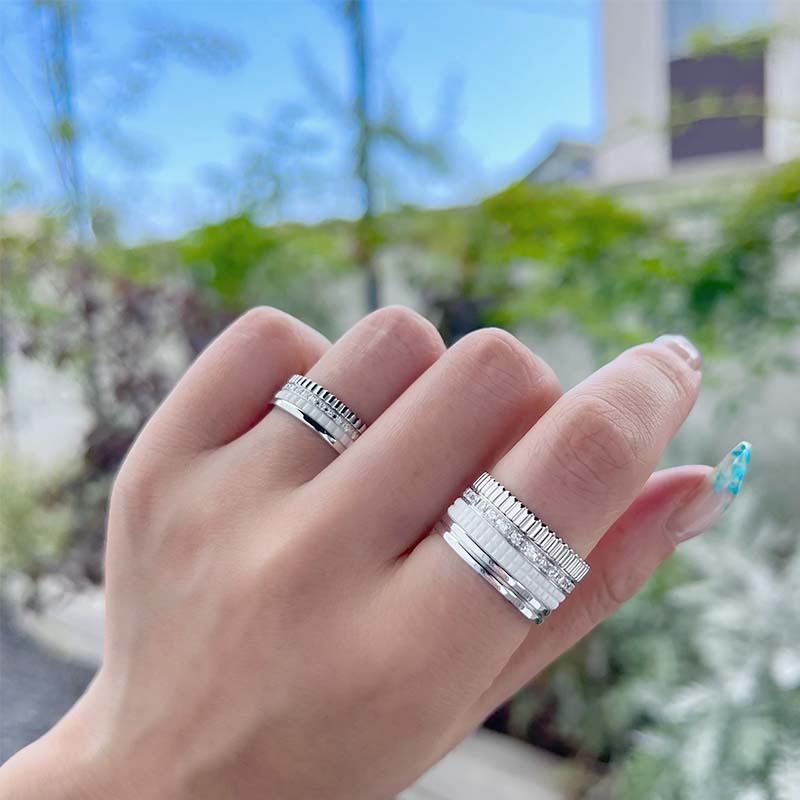 BOUCHERON(ブシュロン)】新作キャトルダブルホワイト✨ – アイアイイスズ