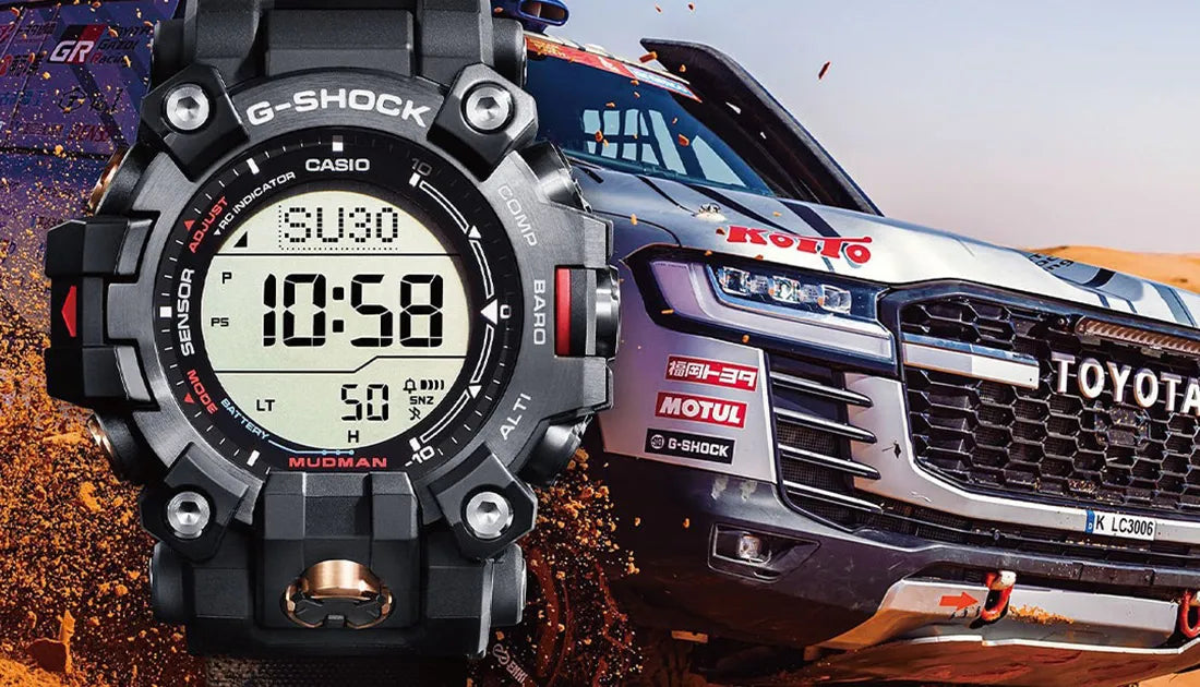 G-SHOCK × チームランドクルーザーコ ラボレーションモデル MUDMAN