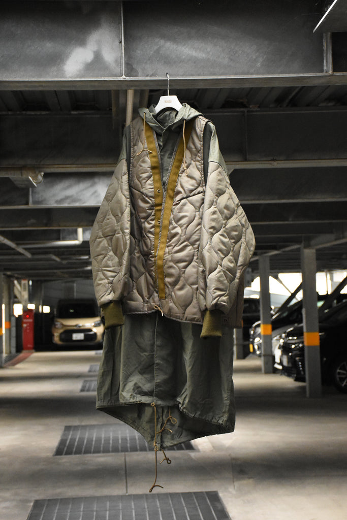 10/19土12:00発売開始/RAYDY×77circa/circa make layered m-51 coat