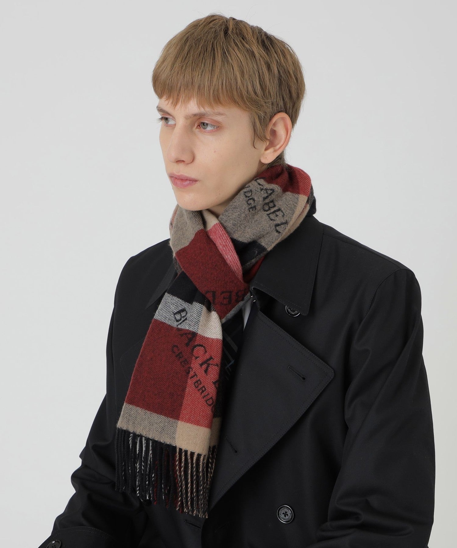 クレストブリッジチェックマフラー（マフラー/ストール）｜BLACK LABEL