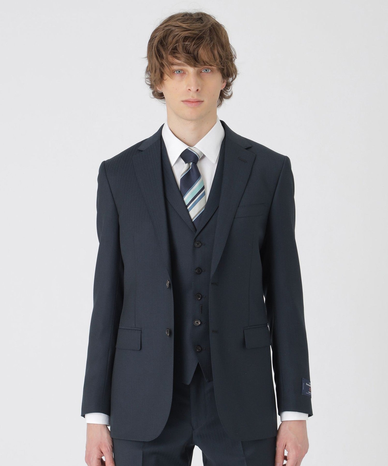 ブルーピンストライプスーツ（スーツ）｜BLACK LABEL CRESTBRIDGE