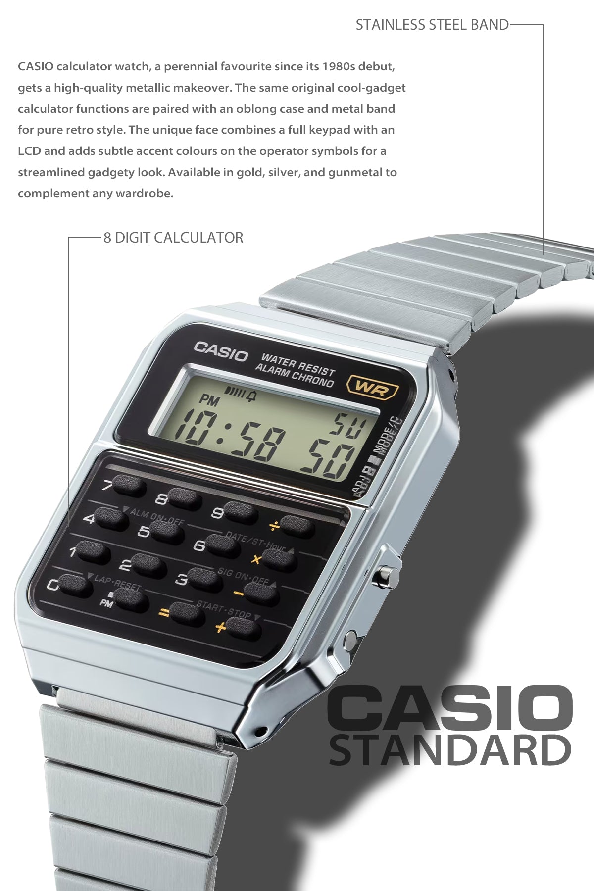 CASIO CA-500 SERIES – Kinetics（キネティクス）｜OFFICIAL ONLINE STORE