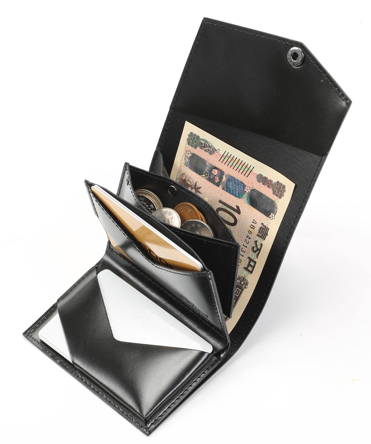 いっぱい入る小さい財布」 abrAsus【送料無料】