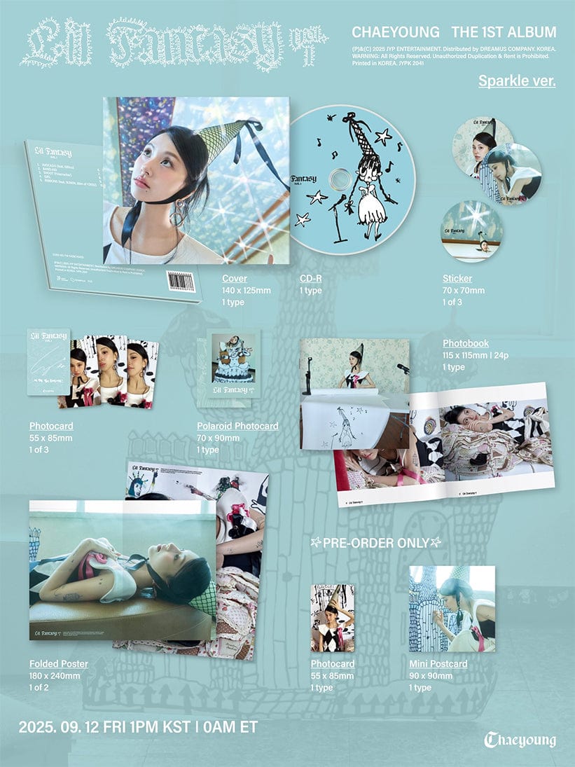 TWICE チェヨン - The 1st アルバム LIL FANTASY vol.1 (Sparkle ver.)