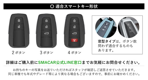 TOYOTA（トヨタ）Fタイプキーケース（プリウス50系・アルファード30系