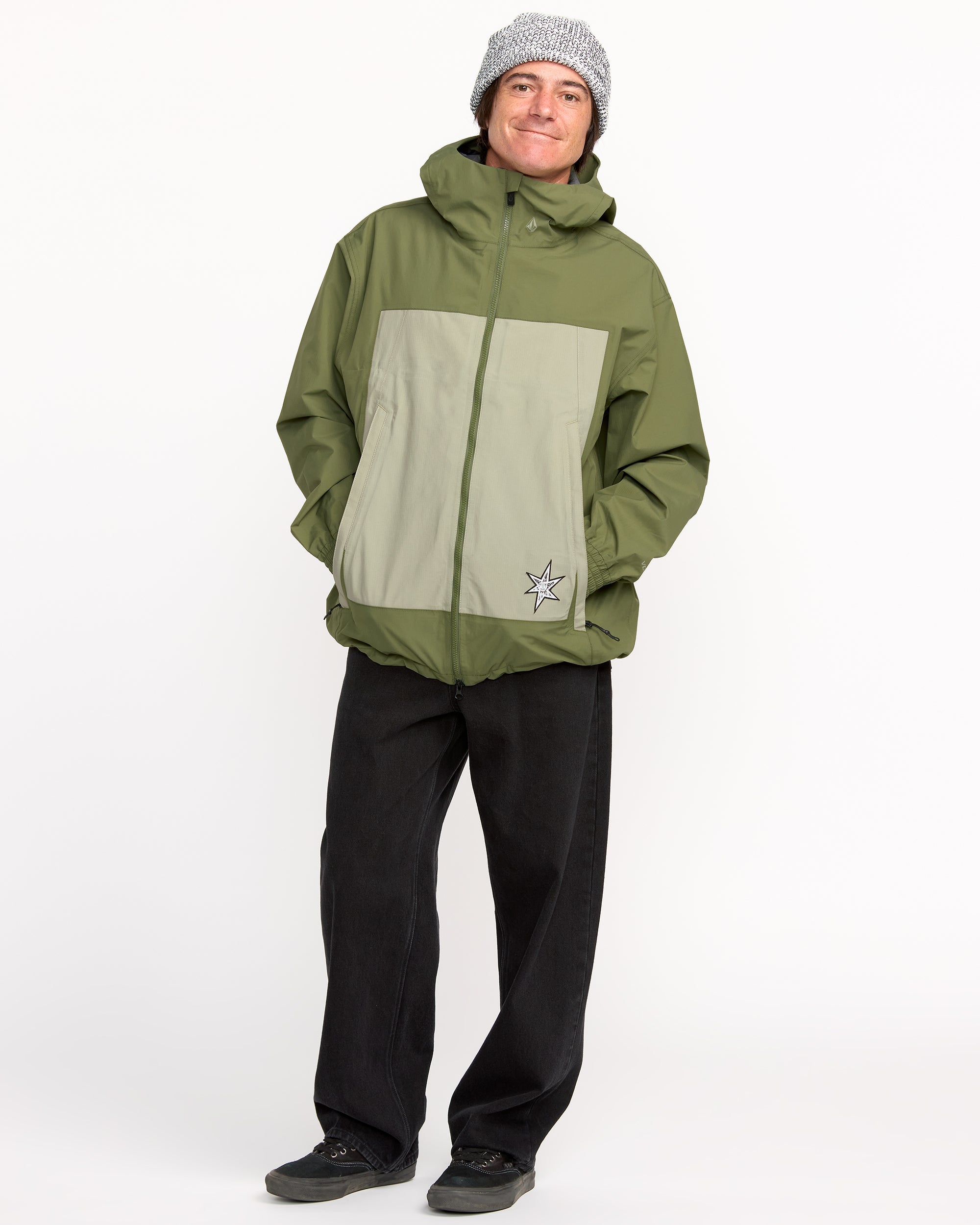 スノーボード Volcom Arthur 3L Jacket S DKO Men's Arthur 3L Jacket