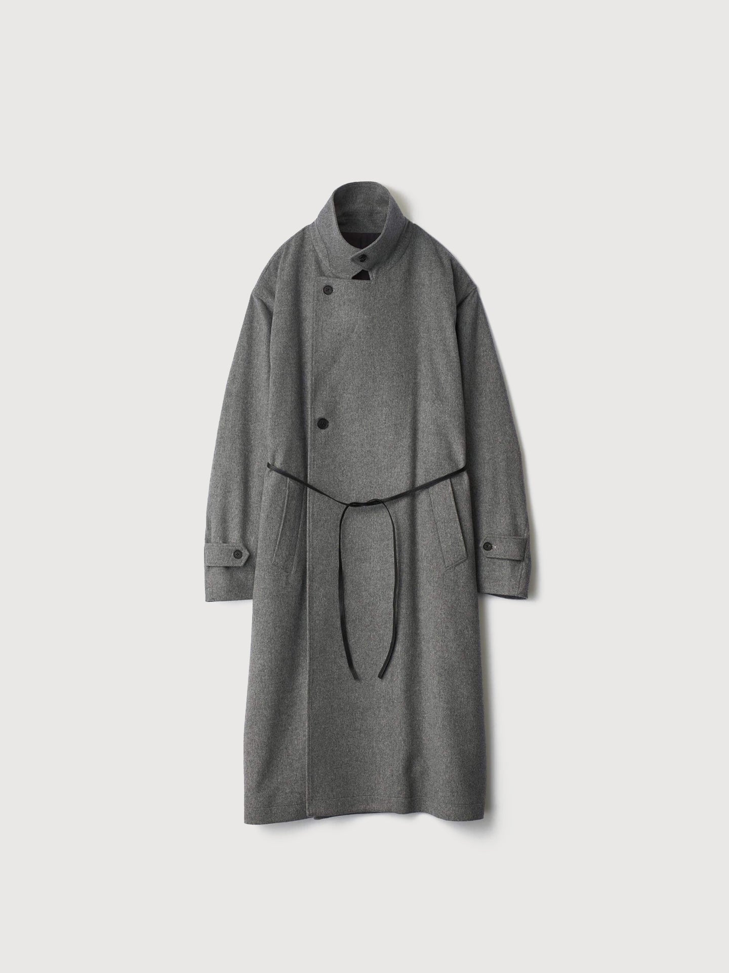 Ssstein - Oversized Double Breasted Coat - Grey – M.I.G