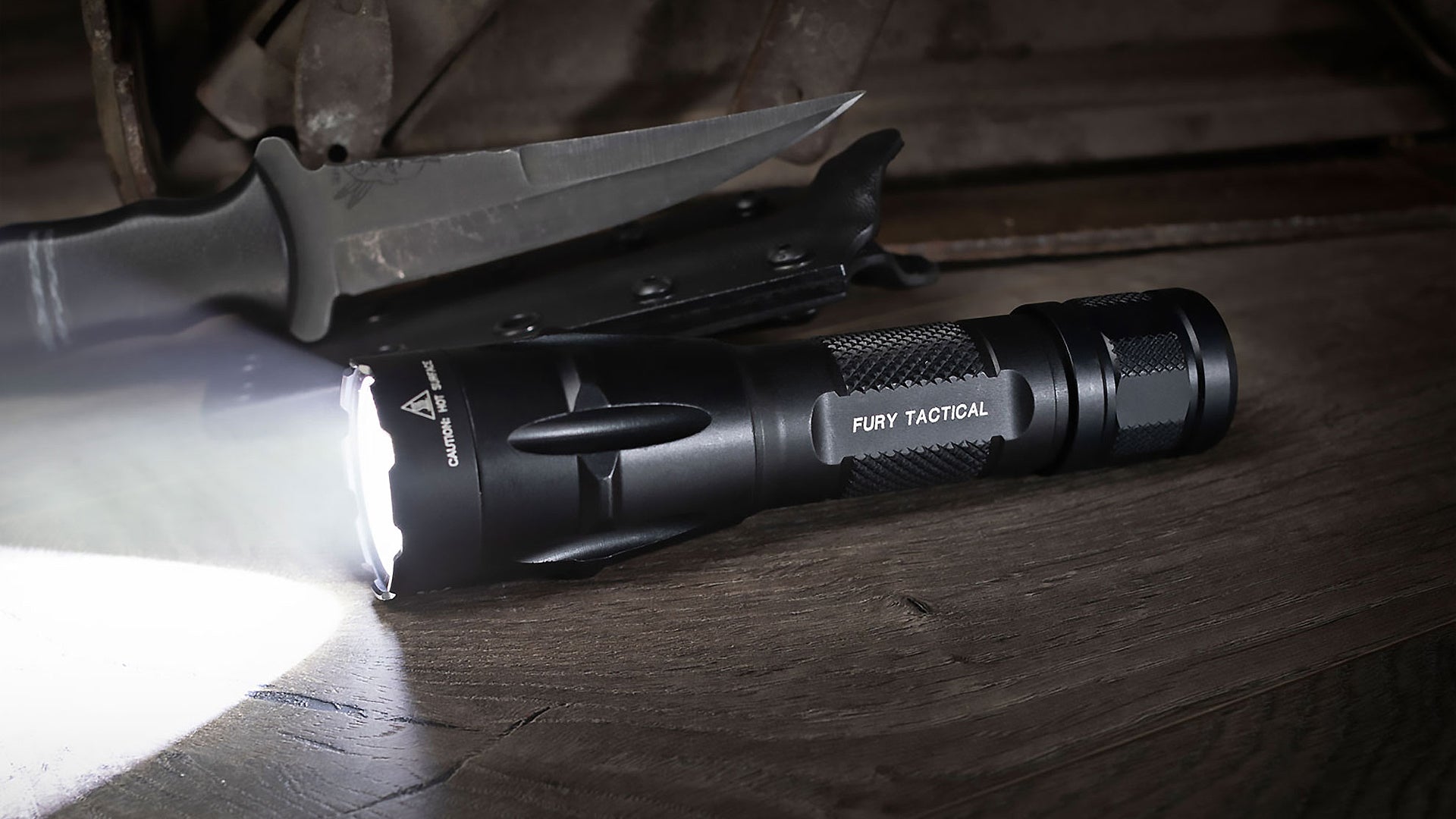 SureFire FURY Dual Fuel Tactical | 1500 Lumens — Atomic Defense