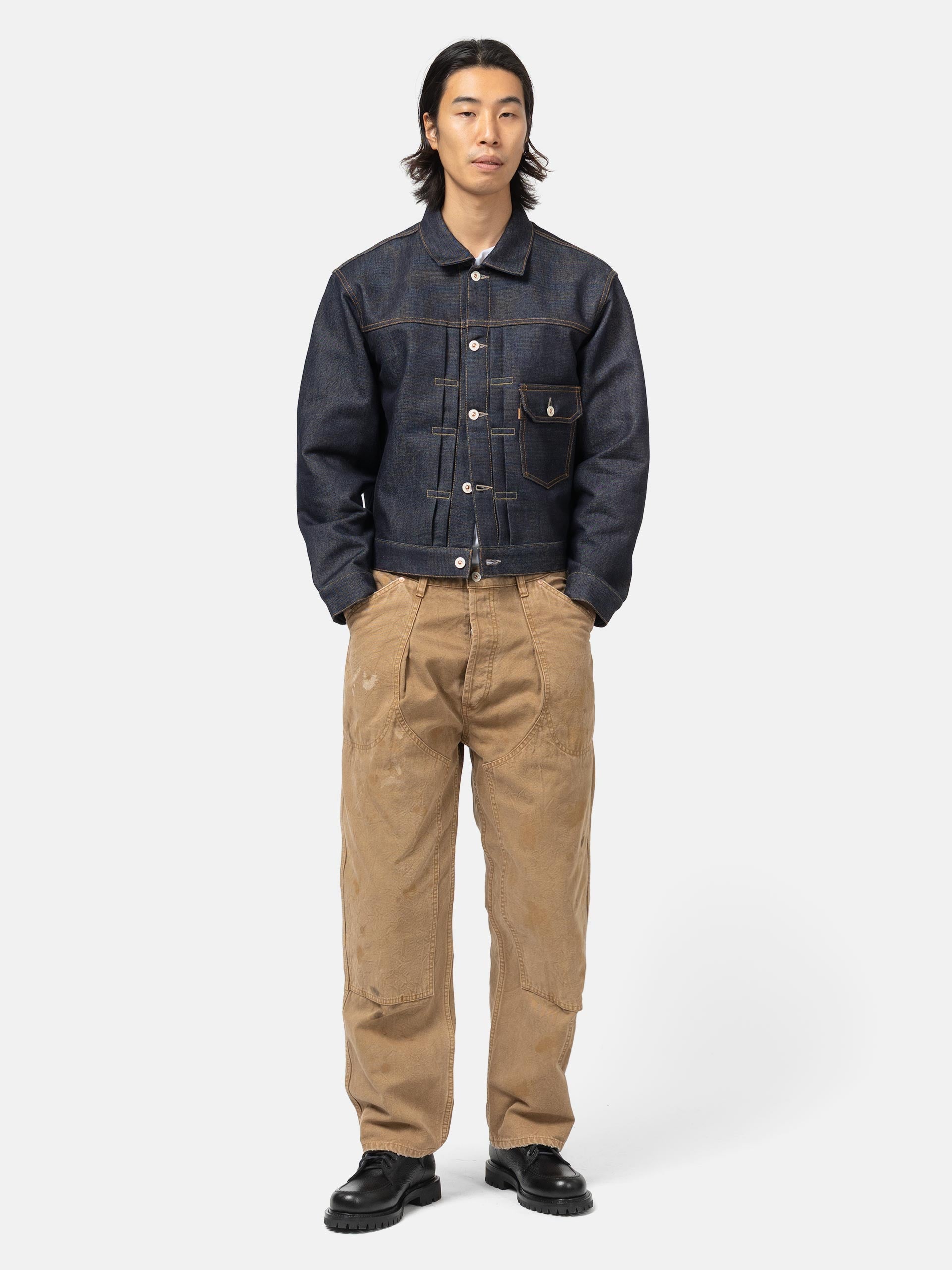 HERILL Duck Painter Pants Brown | HAVEN