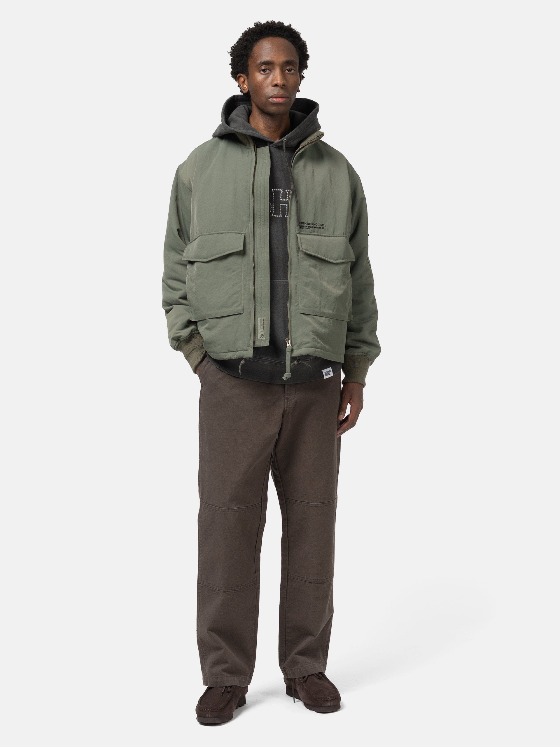 Neighborhood x Eddie Bauer Karakoram Down Jacket Olive Drab | HAVEN