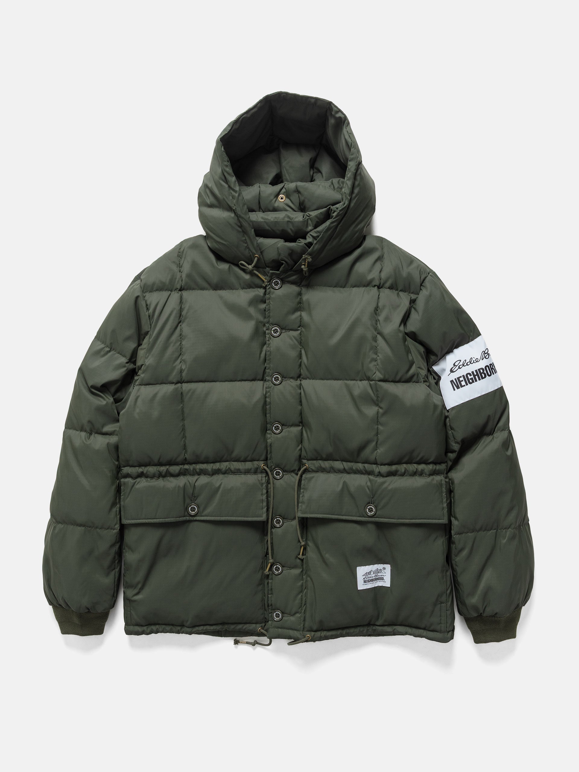 Neighborhood x Eddie Bauer Karakoram Down Jacket Olive Drab | HAVEN